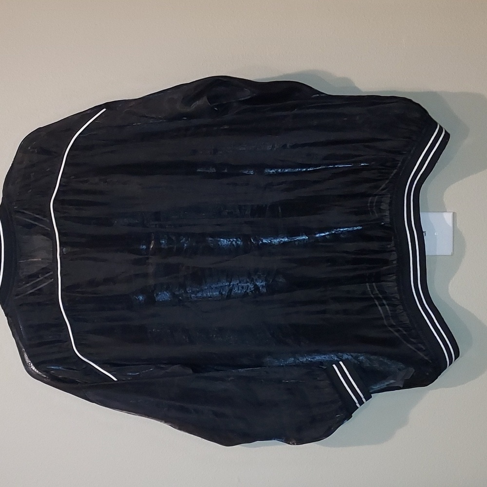 Zara Basic Organza Bomber Jacket - image 3